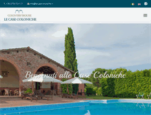 Tablet Screenshot of lecasecoloniche.it